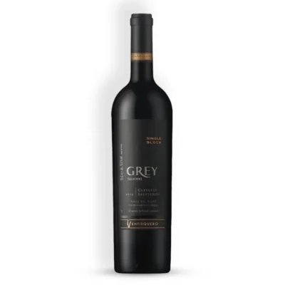 Ventisquero Grey Syrah 2015 Valle del Maipo. Envelhecido 18 meses em barricas de carvalho, Vinho Chileno 92 Pontos
