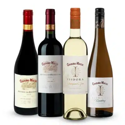 Kit Cousino Macul Sabor único do Vale de Maipo. Vinhos Chilenos