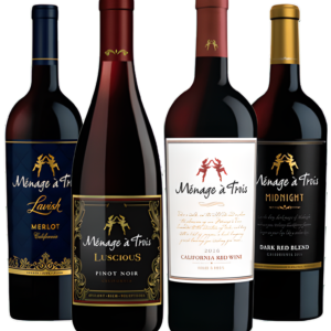 Kit Ménage à Trois Califórnia, Vinhos Americanos Exclusivos
