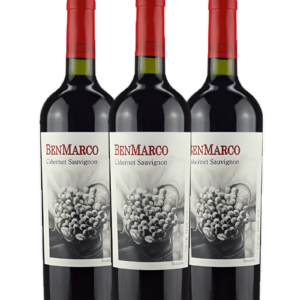 Kit Degustação Vertical BenMarco Cabernet Sauvignon Susana Balbo 2015 2016 2017 96 Pontos