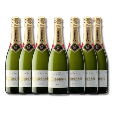 Kit Cava Codorníu Clásico Brut Espumante- 6 Garrafas