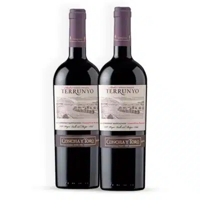 Pack com 2 Vinhos Chilenos Terrunyo Cabernet Sauvignon Valle del Maipo