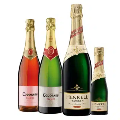 Espumantes Alemães Henkell e Espumantes Espanhois Codorníu
