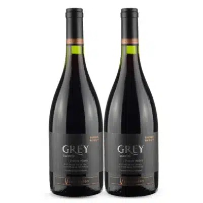 Kit Ventisquero Grey Pinot Noir Vinhos do Chile Descorchados 93 pontos