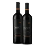 Kit Ventisquero Grey Syrah 96 pontos Guia Descorchados Envelhecido 18 meses em barricas de carvalho