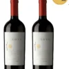 Vinho Chileno Prmiado Cousiño Macul Lota 2 Garrafas, Cabernet Sauvignon e Merlot, 97 Pontos, Eleito Melhor Vinho do Chile