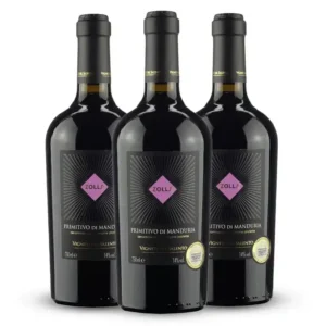 Degustação Vertical Vinho Italiano Zolla Primitivo di Manduria 2017 18 19