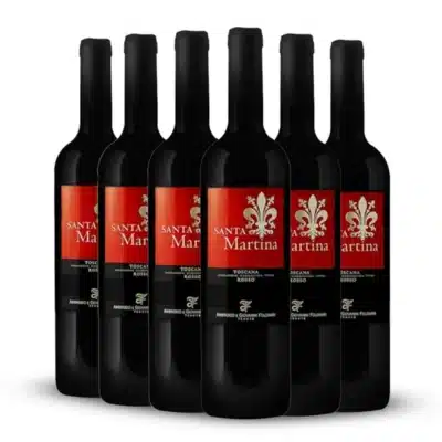 Kit Vinho Italiano Santa Martina 2011