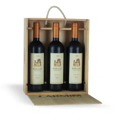 Bom Juiz D.O.C. Alentejo Reserva 2018 Caixa de Madeira com 3 unidades