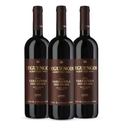 Kit 3 Reguengos Garrafeira dos Sócios Alentejo DOC 2017 2