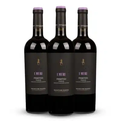 Kit 3 Vinhos Italianos – I Muri Primitivo di Manduria 2017