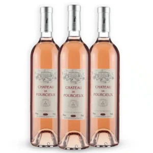 3 Chateau de Pourcieux Côtes de Provence Vinho Rose Frances 2020 750ml