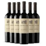 Don Melchor Cabernet Sauvignon 2017 Valle del Maipo Caixa de Madeira com 6 Garrafas 99 Pontos
