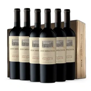 Don Melchor Cabernet Sauvignon 2018 100 Pontos Caixa de Madeira com 6 unidades 2