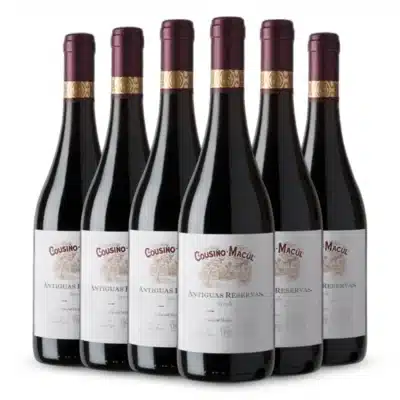 Vinho do Chile Tinto Pack com 6 Cousiño Macul Antiguas Reservas Syrah 2012