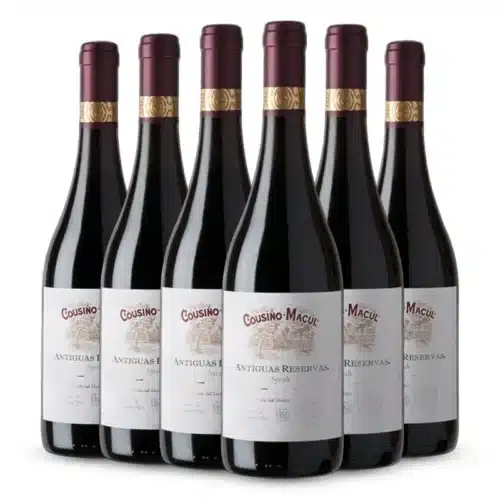 Vinho do Chile Tinto Pack com 6 Cousiño Macul Antiguas Reservas Syrah 2012