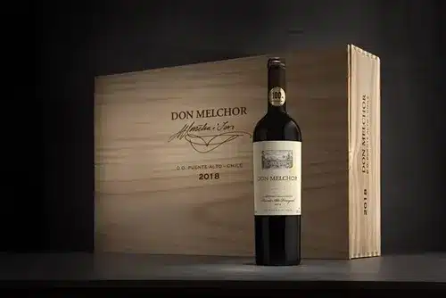 don melchor 2018 caixa de madeira cabernet sauvignon