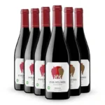 Kit Vinho Espanhol 100% Orgânico Real Compañia Folklore 2019 Caixa com 06 Garrafas 750ml