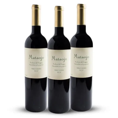 Mataojo Merlot Reserva Vinho do Uruguai Pack com 03