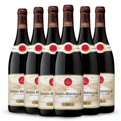 Vinho Francês E. Guigal Crozes Hermitage 2013 Côtes du Rhône 06 Unidades