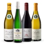 Pack Vinhos França e Alemanha Chablis Chardonnay Pinot Noir e Riesling Kabinett