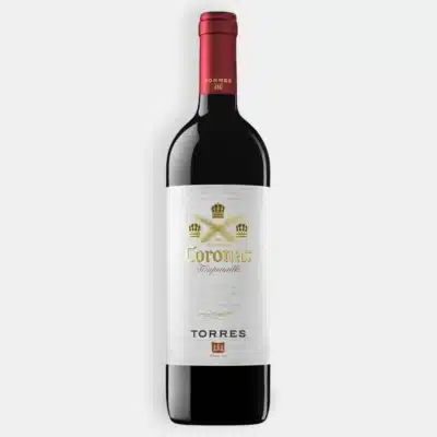 Vinho Espanhol Torres Coronas Tempranillo 2020 cinza