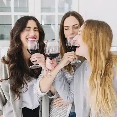 3amigas-tomando-vinho-tinto-comprar-online