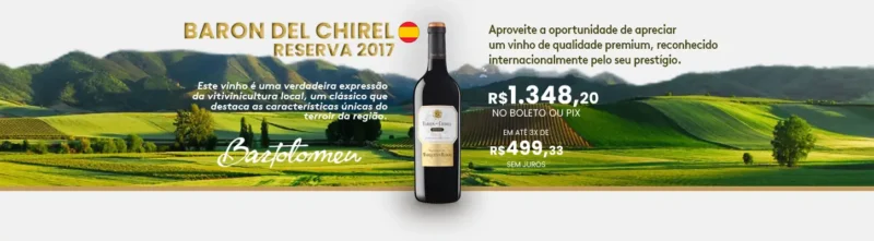 Baron Del Chirel Reserva 2017 banner