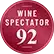 Wine Spectator 92 pts