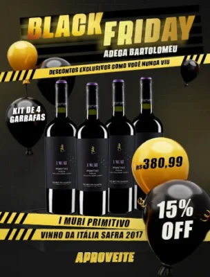 [217] Criativo - I Muri Primitivo Vinho da Itália Safra 2017 [banner mobile]