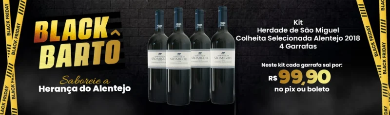Black Friday Kit Herdade de São Miguel Colheita Selecionada Alentejo 2018 – 4 Garrafas
