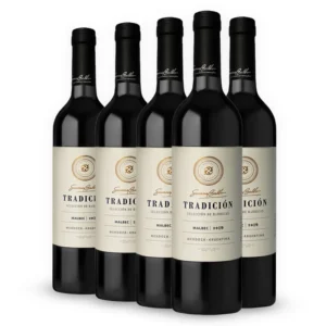 Kit Vinho Tinto Argentino Susana Balbo Tradición Malbec 2019 750ml - 5 Garrafas BLACK FRIDAY 15%