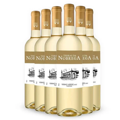 Kit Vinho Verde Português Terras da Nóbrega - 6 Garrafas BLACK FRIDAY 15%