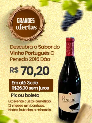 Vinho Português O Penedo 2016 Dão 750ml