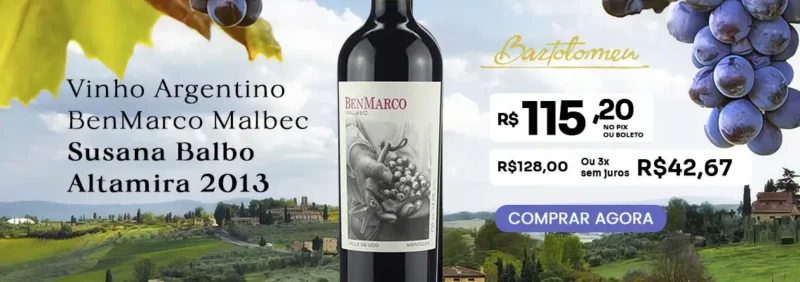 Vinho Argentino BenMarco Malbec