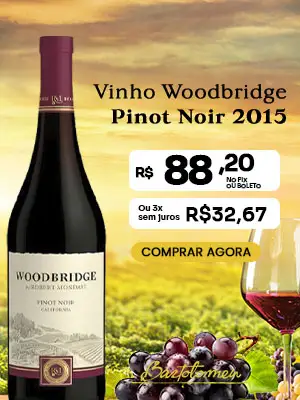 Vinho Woodbridge Pinot Noir 2015300x400