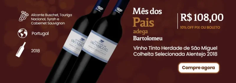 Vinho Tinto Herdade de São Miguel1140x402