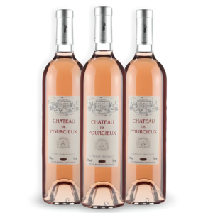 Pack 3 und Vinho Rose Chateau de Pourcieux Côtes de Provence Frances 2020 750ml