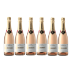 Kit Cava Codorníu Clássico Brut Rosé- 6 Garrafas
