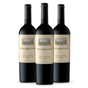 Kit Don Melchor 2018 Cabernet Sauvignon 100 Pontos- 3 Garrafas
