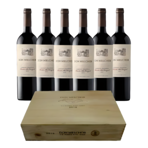 2016 Don Melchor Cabernet Sauvignon Valle del Maipo Caixa de Madeira- 6 Garrafas