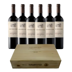 2016 Don Melchor Cabernet Sauvignon Valle del Maipo Caixa de Madeira- 6 Garrafas