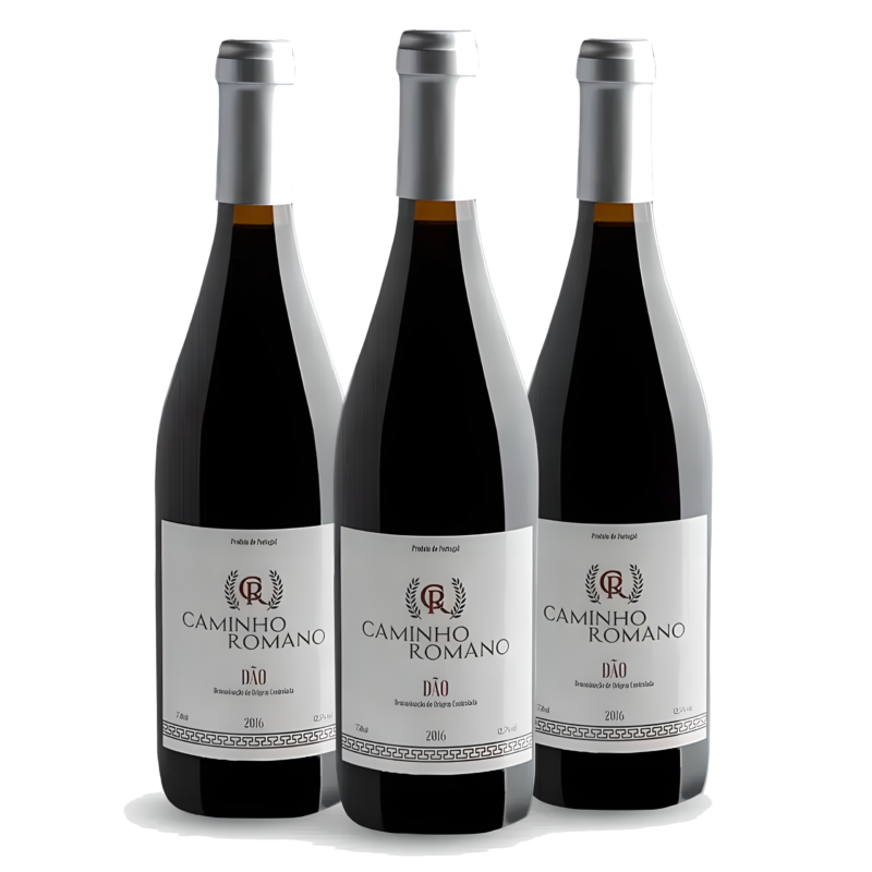 Kit Vinho Português Caminho Romano Dão (Pague 2, Leve 3)