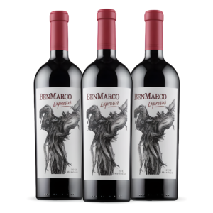 Kit BenMarco Expresivo Malbec Degustação Vertical. Vinhos da Argentina 96 Pontos, 14 meses em barricas de carvalho francês