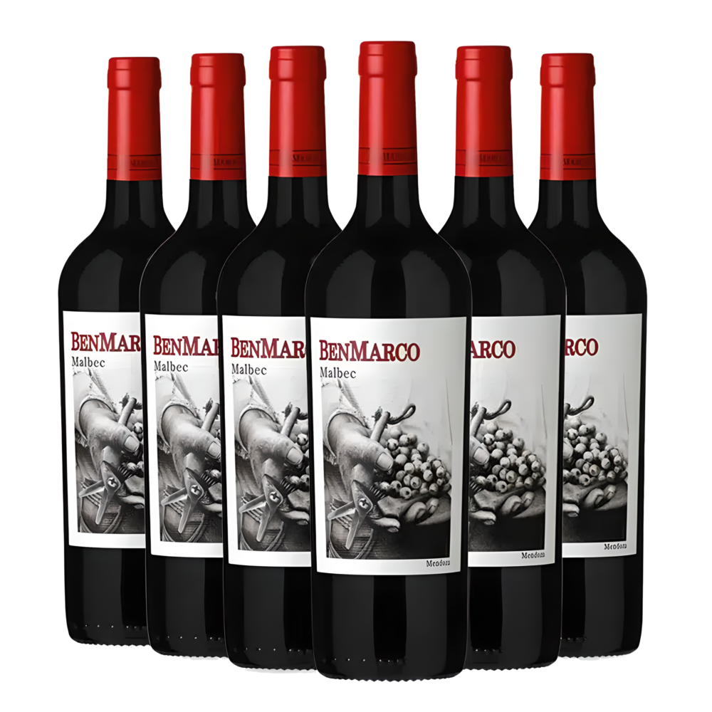 Kit BenMarco Malbec Degustação Vertical Vinhos Argentinos