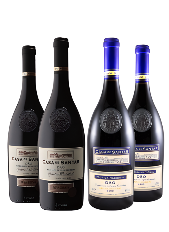 Kit Casa de Santar - vinícola recebeu o prêmio de Produtor do Ano Vinhos Portugueses