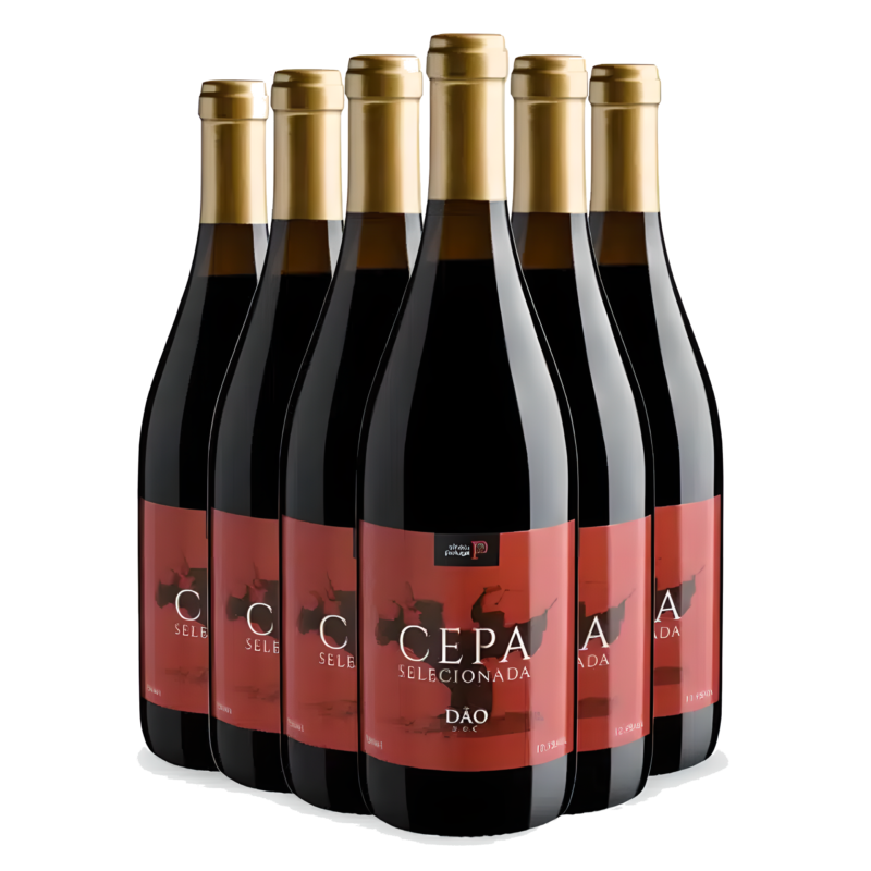 Kit Cepa Selecionada Dão Assemblage Vinhos de Portugal 6 Unidades