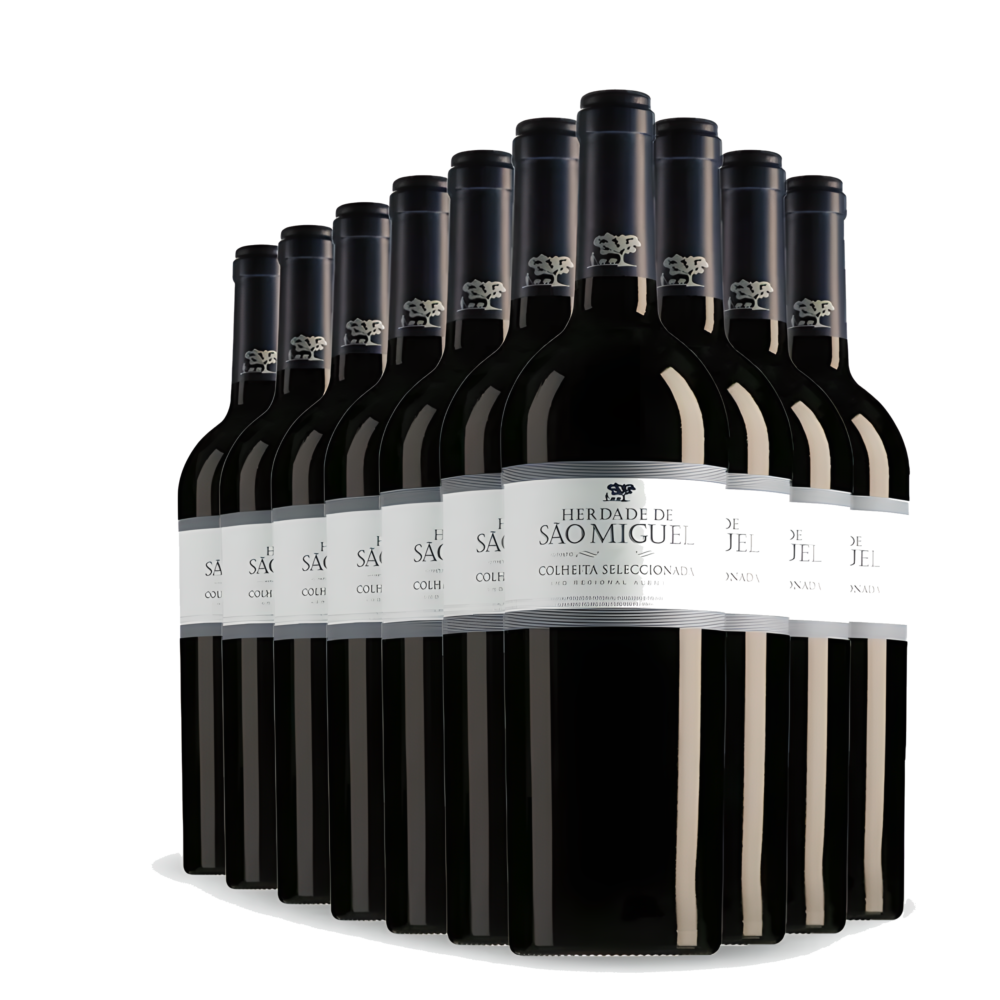 Kit Herdade de São Miguel Colheita Selecionada Alentejo 2018- 10 Garrafas