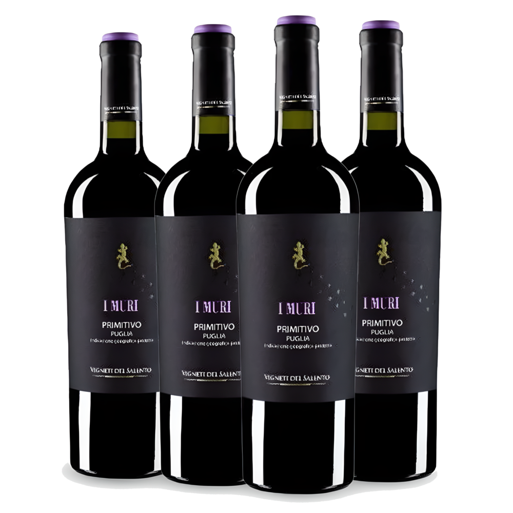 Kit i Muri Primitivo 4 Garrafas