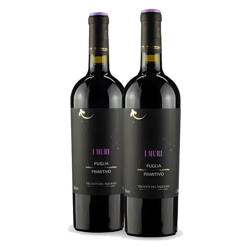 Kit I Muri Primitivo- 2 Garrafas